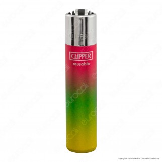 Clipper Large Fantasia Triple Gradient - Box da 48 Accendini