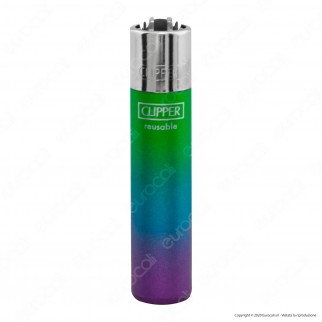 Clipper Large Fantasia Triple Gradient - Box da 48 Accendini