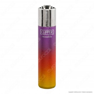 Clipper Large Fantasia Triple Gradient - Box da 48 Accendini