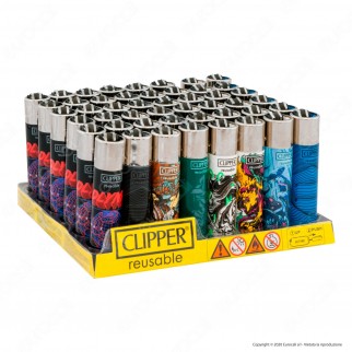 Clipper Large Fantasia Dollynoire 2 - Box da 48 Accendini [TERMINATO]