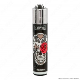 Clipper Micro Fantasia Happy Skulls - Box da 48 Accendini [TERMINATO]