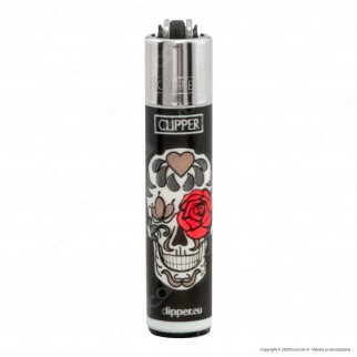 Clipper Micro Fantasia Happy Skulls - 4 Accendini [TERMINATO]