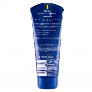 Nivea Crema Mani Idratante Nutriente con Olio di Mandorla e Burro di