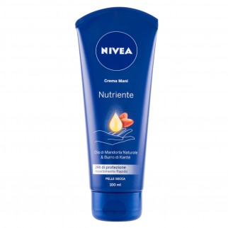 Nivea Crema Mani Idratante Nutriente con Olio di Mandorla e Burro di