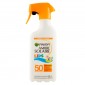 Garnier Ambre Solaire Kids SPF 50+ Spray Protezione Molto Alta Bimbi Ipoallergenico e Resistente all'Acqua - Flacone da 300ml