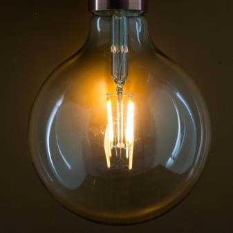 V-Tac VT-1994D Lampadina LED E27 4W Globo G125 Filamento Dimmerabile