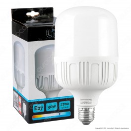 Intereurope Light Lampadina LED E27 30W Tubolare T100 - mod.