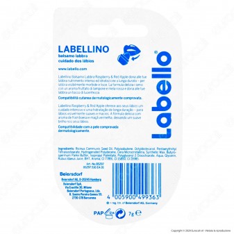 Labello - Labellino Raspberry & Red Apple - Balsamo Labbra