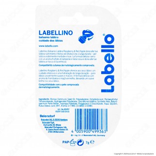Labello - Labellino Raspberry & Red Apple - Balsamo Labbra [TERMINATO]