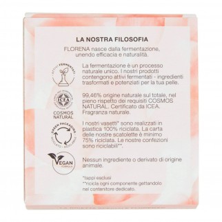 Florena Fermented Skincare Crema Giorno Anti Rughe Naturale con