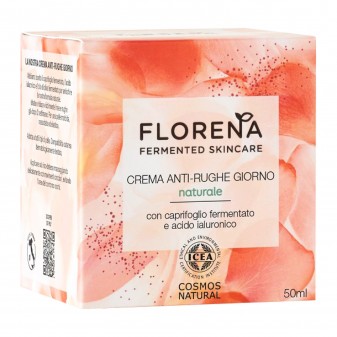 Florena Fermented Skincare Crema Giorno Anti Rughe Naturale con