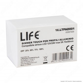 Life Dimmer Touch per Strisce LED compatibile con Profili in