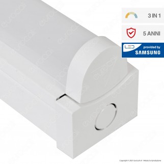 V-Tac VT-8-55 Tubo LED 3in1 Changing Color 50W Plafoniera Chip