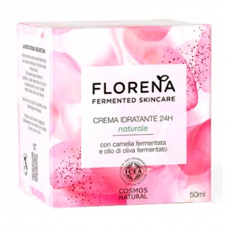Florena Fermented Skincare Crema Idratante 24H Naturale - Barattolo