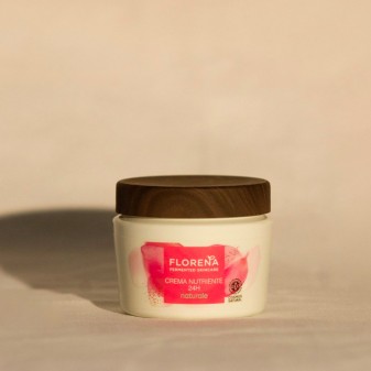 Florena Fermented Skincare Crema Nutriente 24H Naturale - Barattolo da 50ml