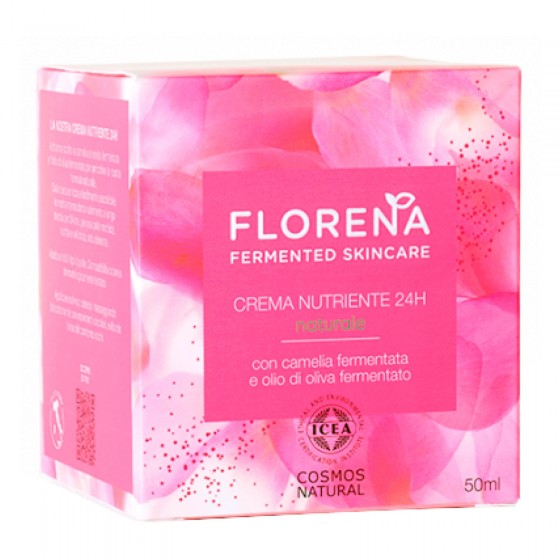 Florena Fermented Skincare Crema Nutriente 24H Naturale - Barattolo