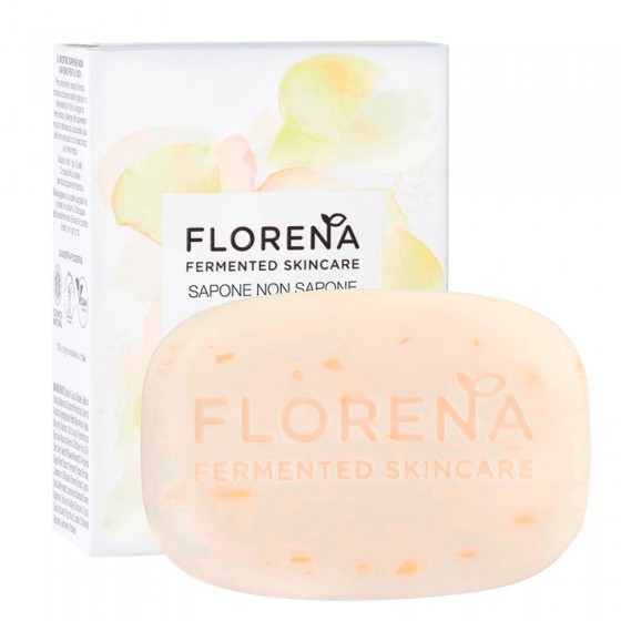 Florena Fermented Skincare Sapone non Sapone per il Viso - Detergente