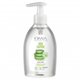 Omia Non Sapone Detergente per Mani e Viso Aloe Vera - Flacone da 300