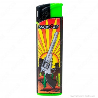 SmokeTrip Accendini Elettronici Ricaricabili Fantasia Far West - Box