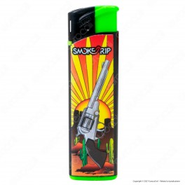 SmokeTrip Accendini Elettronici Ricaricabili Fantasia Far West - Box