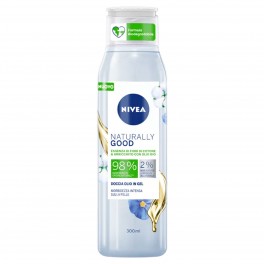Nivea Naturally Good Detergente Doccia Olio in Gel ai Fiori di Cotone