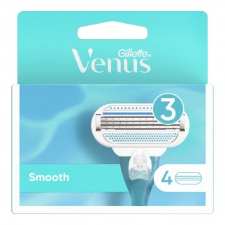Gillette Venus Smooth Kit con Rasoio per la Depilazione + 10 Lamette