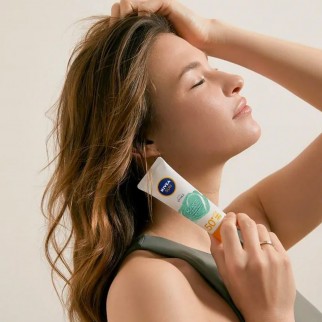Nivea Sun Crema Solare Mineral Protezione UV Viso SPF 50+ - Flacone