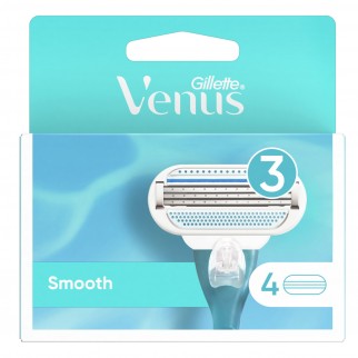 Gillette Venus Smooth Lamette di Ricambio con Aloe Vera per Rasoio