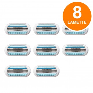 Gillette Venus Smooth Lamette di Ricambio con Aloe Vera per Rasoio