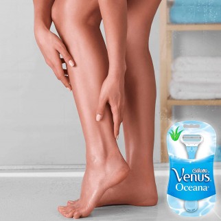Gillette Venus Oceana Rasoio Donna Usa e Getta - Confezione da 24