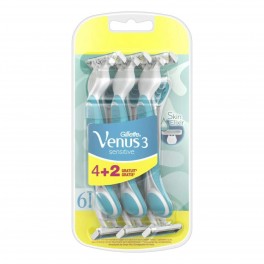 Gillette Venus 3 Sensitive Rasoio Donna Usa e Getta per Pelli