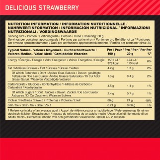 Optimum Nutrition Gold Standard 100% Whey Proteine Isolate in Polvere