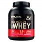 Optimum Nutrition Gold Standard 100% Whey Proteine Isolate Polvere Aminoacidi Cioccolato Bianco Lampone - Barattolo da 2,28kg