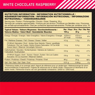 Optimum Nutrition Gold Standard 100% Whey Proteine Isolate Polvere