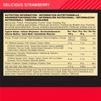Optimum Nutrition Gold Standard 100% Whey Proteine Isolate in Polvere