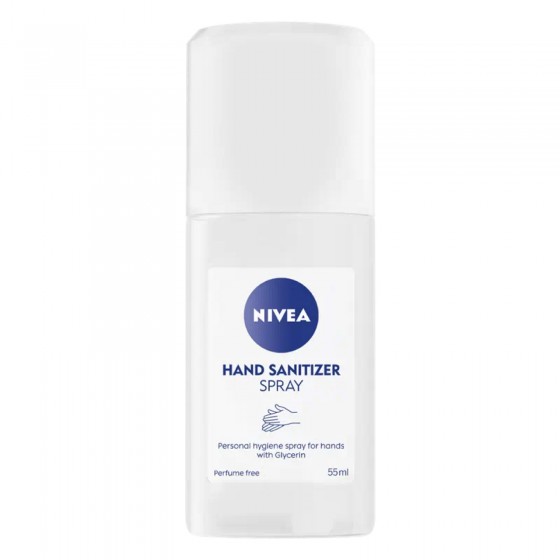 Nivea Spray Igienzzante Mani con Antibatterico - Flacone da 55 ml Nivea Spray Igienzzante Mani con Antibatterico - Flacone da 55 ml