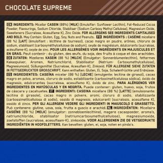 Optimum Nutrition Gold Standard 100% Casein Proteine di Caseina a