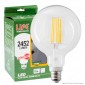 Immagine 1 - Life Lampadina LED E27 18W Globo G125 Filamento Dimmerabile - mod. 39.922196CD3