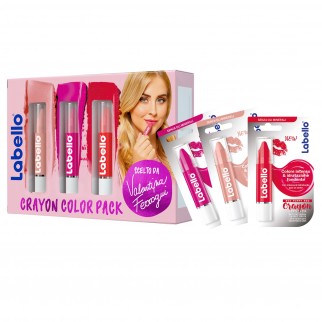 Labello Crayon Color Pack Matitone Labbra Colore e Idratazione -