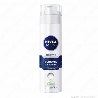 Nivea Man Sensitive Giftpack - Schiuma da Braba- Dopobarba - Deodorante