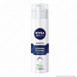 Nivea Men Sensitive Kit Anti-Irritazioni Schiuma da Barba + Balsamo