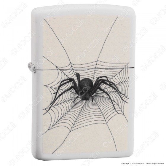 Accendino Zippo Mod. 14M006 Spider in web - Ricaricabile Antivento Accendino Zippo Mod. 14M006 Spider in web - Ricaricabile Antivento
