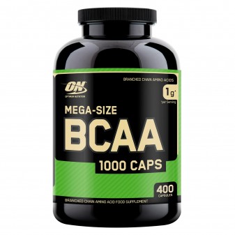 Optimum Nutrition Mega-Size BCAA 1000 Caps Aminoacidi a Catena