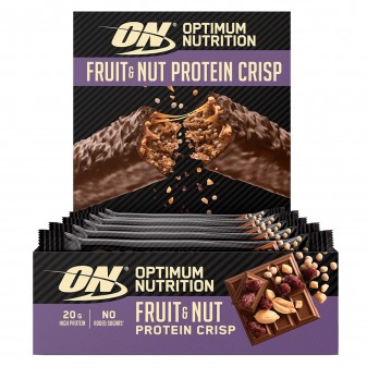 Optimum Nutrition Fruit e Nut Protein Crisp Barretta Frutta Secca -