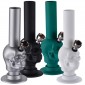 Champ High Mini Bong Skull con Finitura in Gomma - Altezza 16 cm