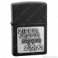 Accendino Zippo Mod. 363 Zippo Placca - Ricaricabile Antivento [TERMINATO]