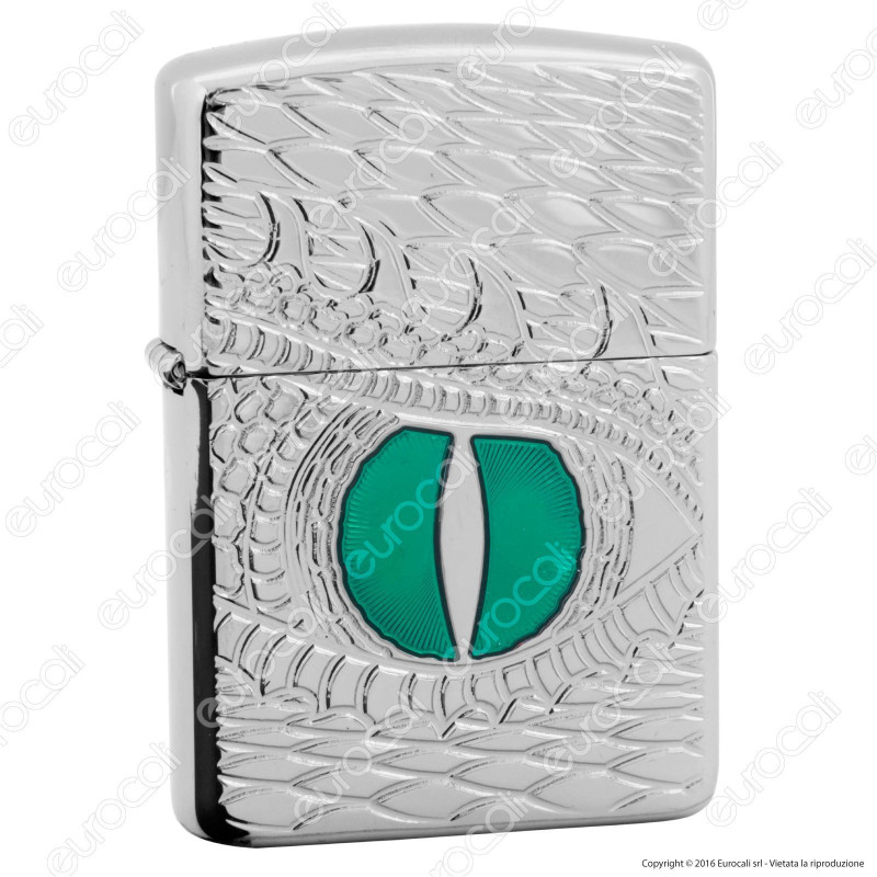 Accendino Zippo Mod. 28807 Armor - Lizard Eye - Ricaricabile