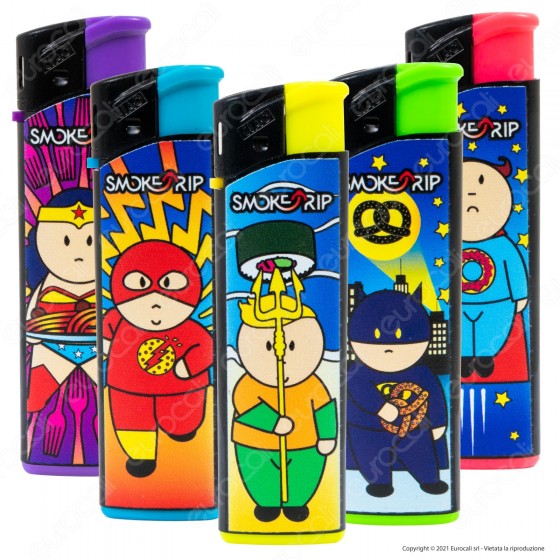 SmokeTrip Accendini Elettronici Ricaricabili Fantasia Fat Heroes 1 - SmokeTrip Accendini Elettronici Ricaricabili Fantasia Fat Heroes 1 -