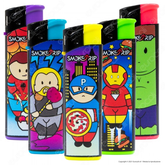 SmokeTrip Accendini Elettronici Ricaricabili Fantasia Fat Heroes 2 - SmokeTrip Accendini Elettronici Ricaricabili Fantasia Fat Heroes 2 -