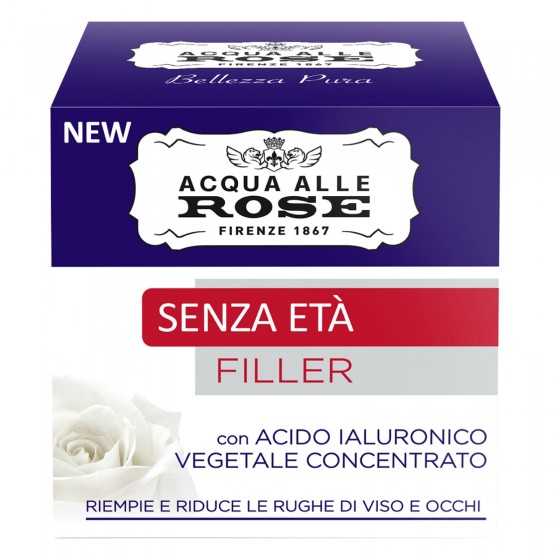 Acqua alle Rose Senza Età Filler Crema Viso e Occhi Antirughe Acqua alle Rose Senza Età Filler Crema Viso e Occhi Antirughe